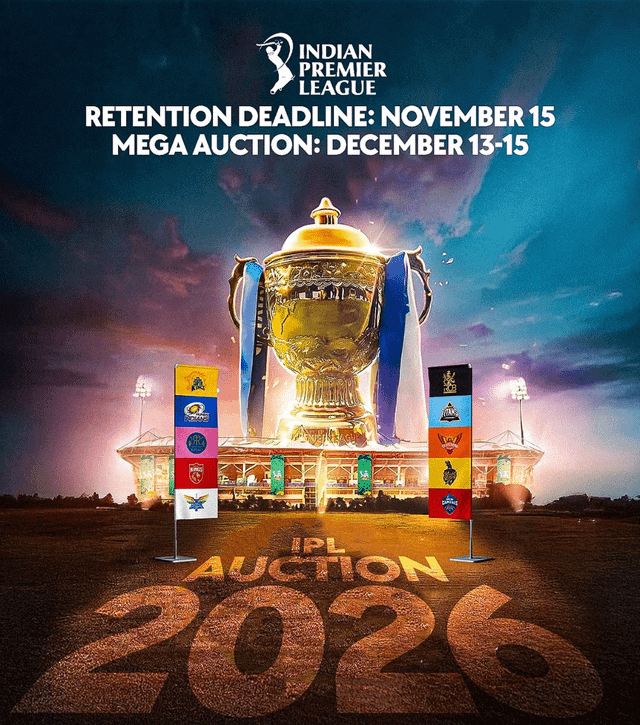 ముగిసిన ఐపీఎల్ 2026 వేలం అమ్ముడైన, అమ్ముడుపోని ఆటగాళ్ల పూర్తి జాబితా ముగిసిన ఐపీఎల్ 2026 వేలం అమ్ముడైన, అమ్ముడుపోని ఆటగాళ్ల పూర్తి జాబితా