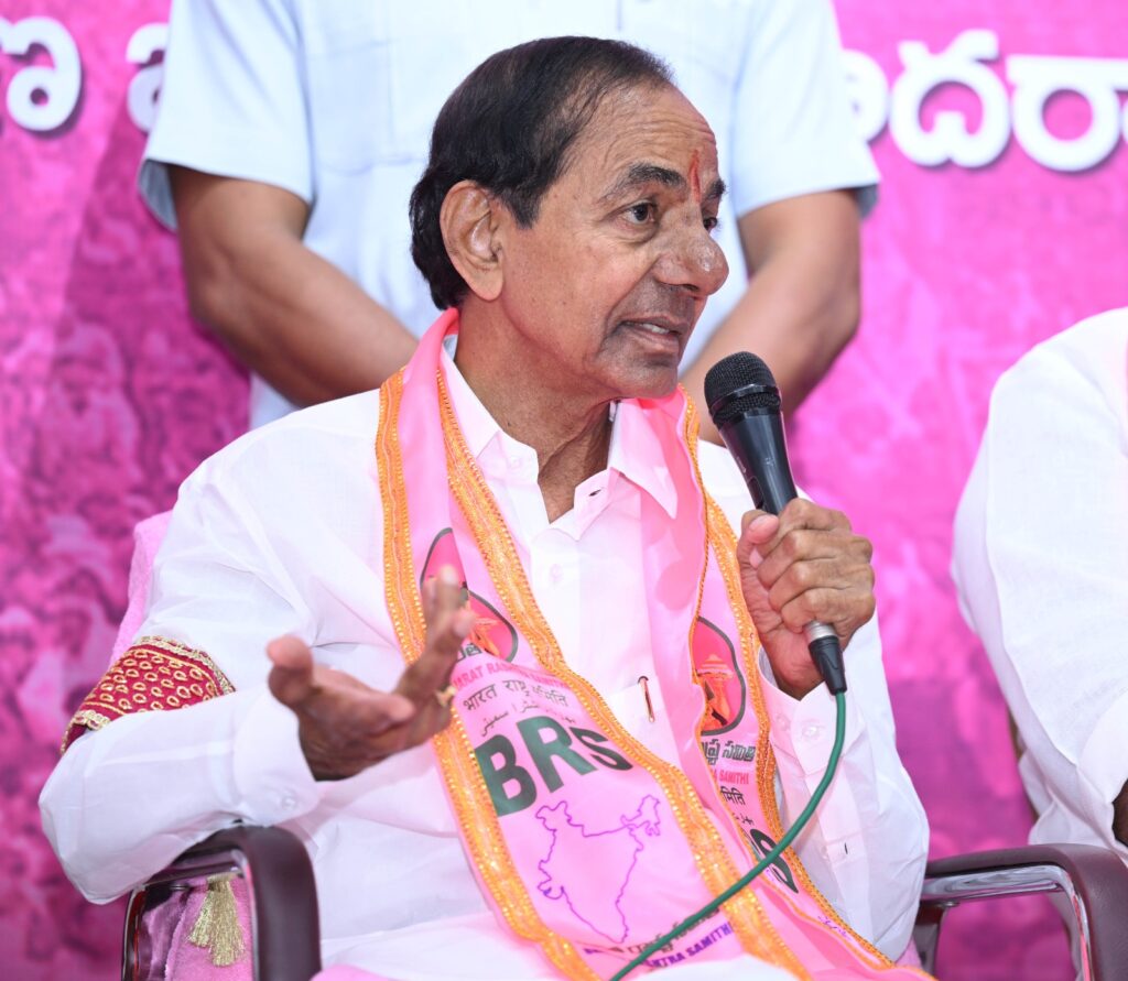 KCR PRESS MEET PIC