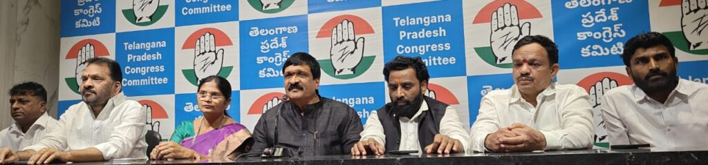 EX MLA MYNAMPALLY HANMANTH RAO PRESS MEET