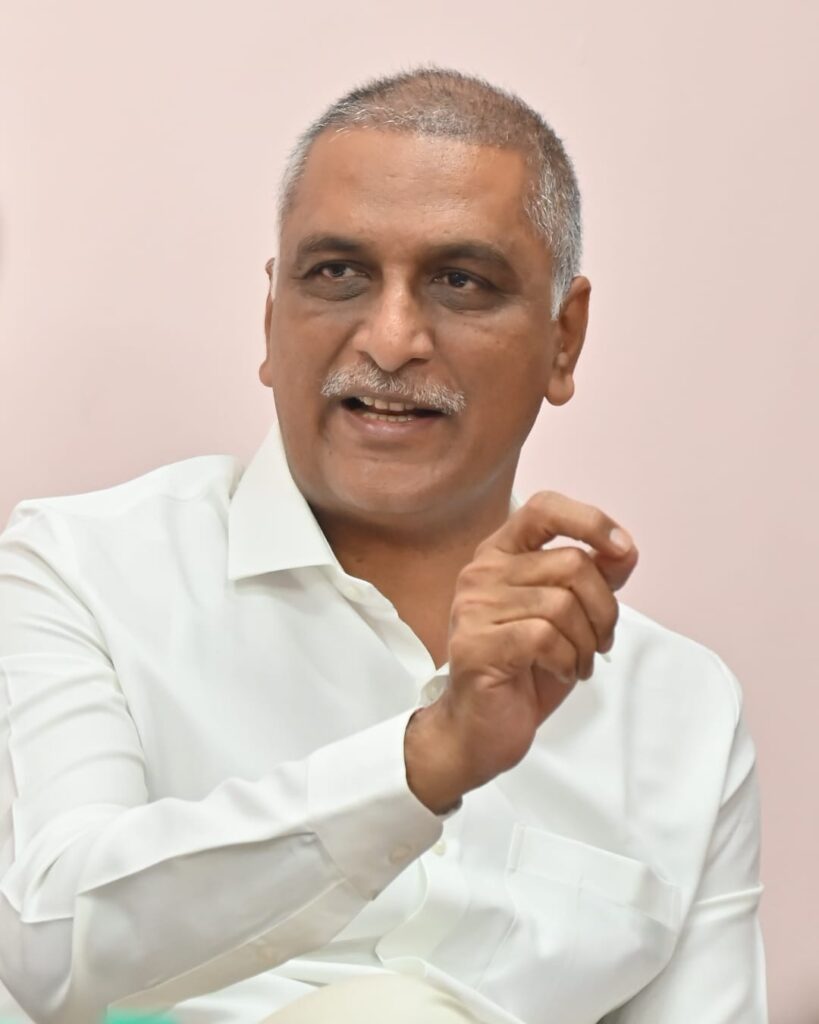 EX MINISTER HARISH RAO