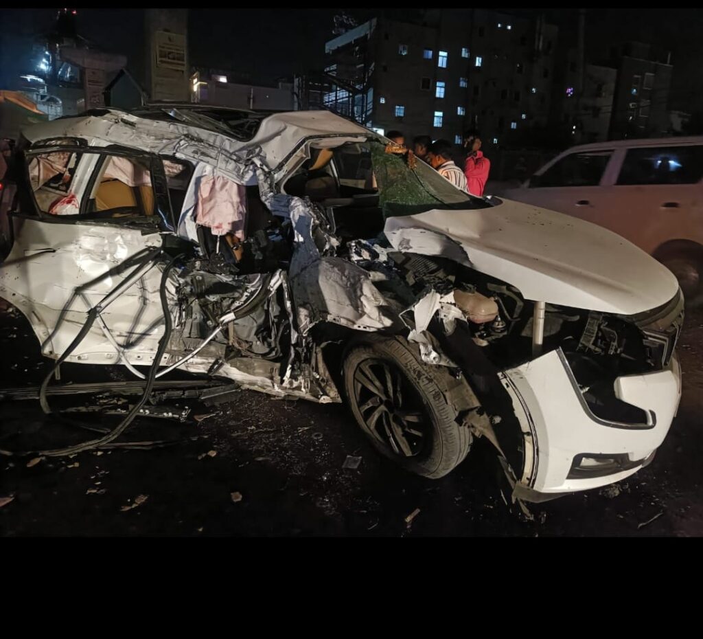 Hyderabad Students Car Accident 