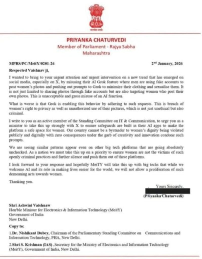MP  COMPLAINT LETTER 