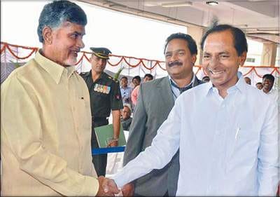 AP CM CHANDRABABU
TELANGANA EX CM KCR