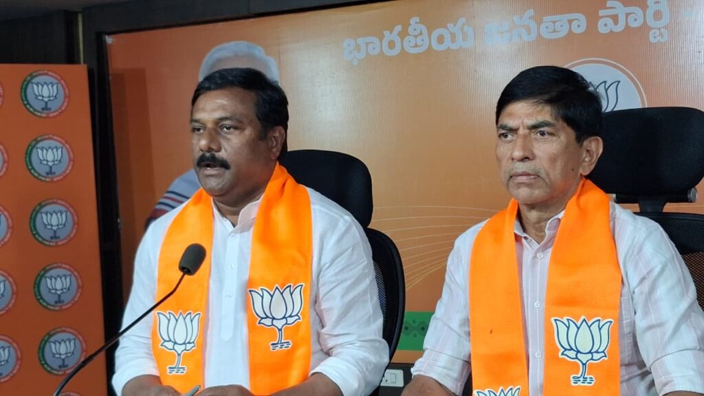 BJLP LEADER MAHESHWAR REDDY PRESS MEET