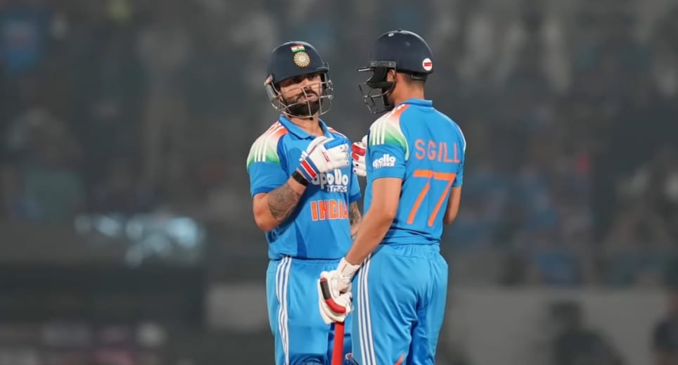 VIRAT KOHLI AND SHUBHAN GILL 