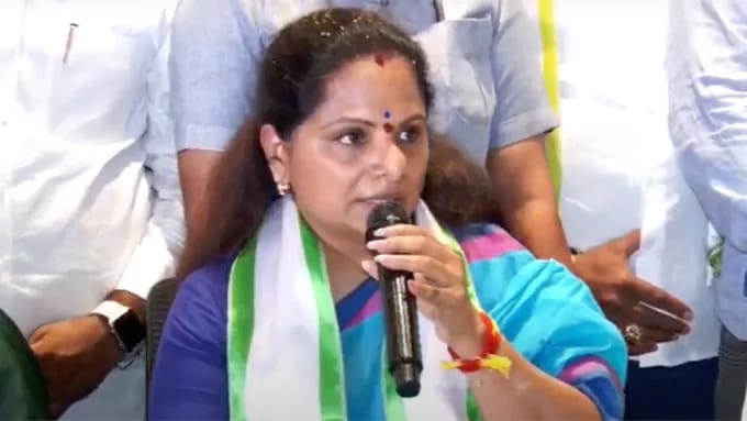 TELANGANA JAGRUTI PRESIDENT KAVITA