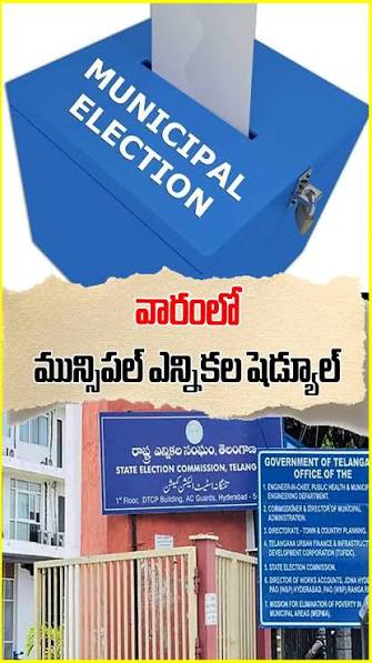 MUNCIPAL ELECTIONS NOTIFICATIONS SOON