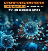 WEST BENGAL NIPHA VIRUS SPREADING HEALTH ADVISIRY ISSUES PRECAUTIONS