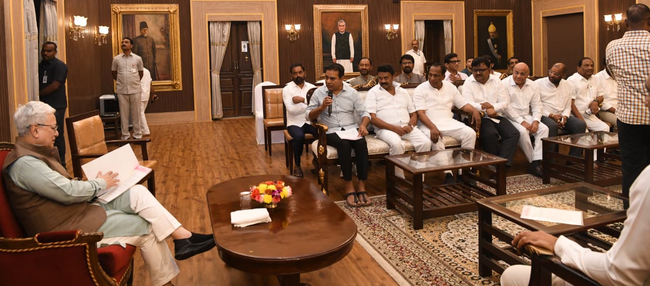 సింగ‌రేణి పై గ‌వ‌ర్న‌ర్ కు ఫిర్యాదు చేసిన బీఆర్ఎస్