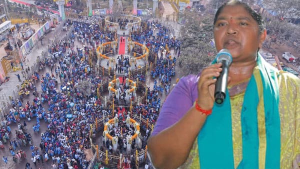 TELANGANA MINISTER SEETAKKA