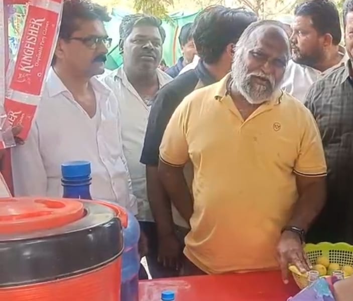 EX MLA JAGGA REDDY AT SODA BANDI