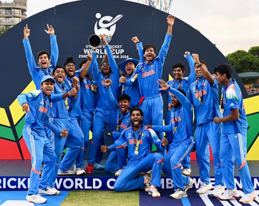 U-19 CRICKET WORLD CUP CHAMPIONS 