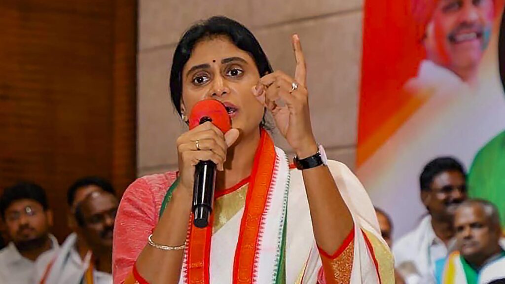 APCC CHIEF Y.S.SHARMILA REDDY
