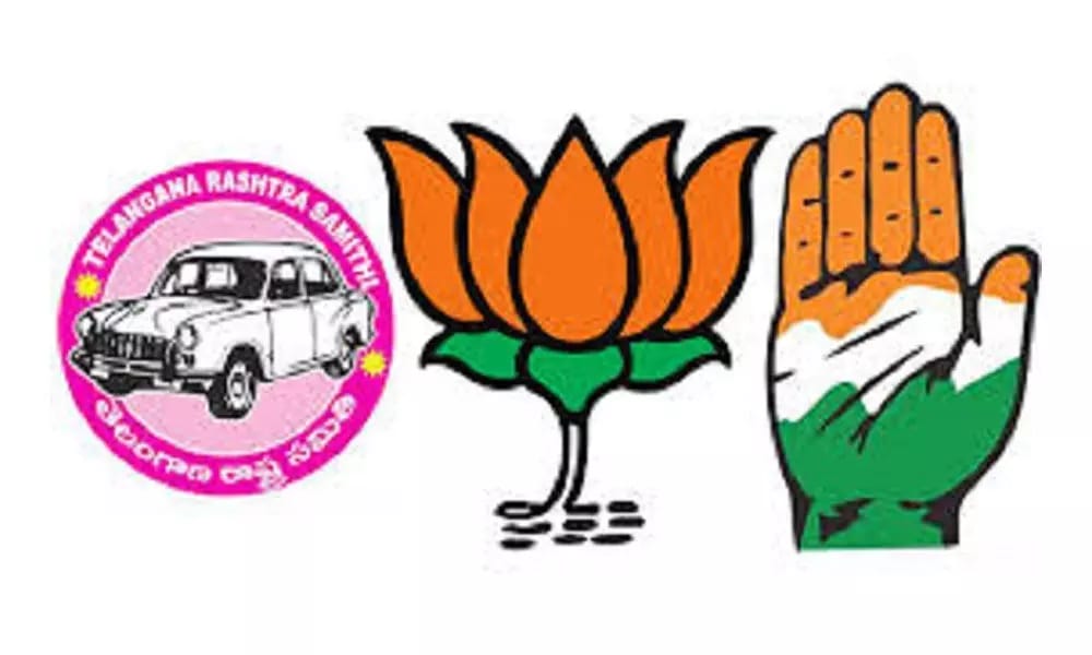 TELANGANGA POLITICAL PARTIES SYMBOLS 