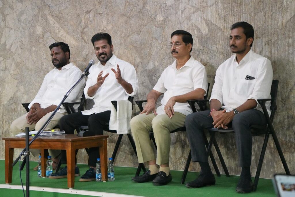 CM REVANTH REDDY ADDRESSING PRESS MEET TODAY