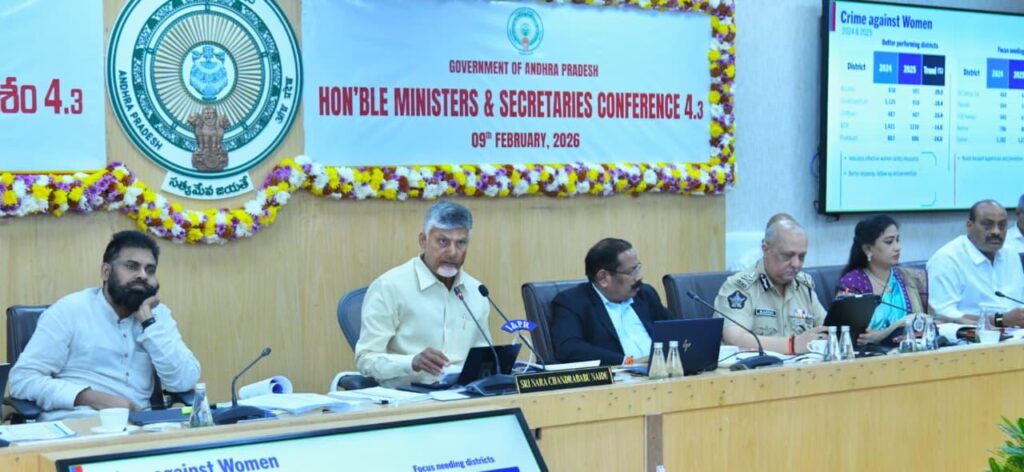 AP CM  AND DEPUTY CM TAKING REVIEW WITH OFFICIALS