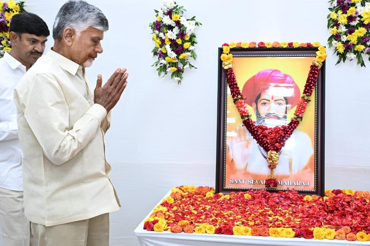 AP CM CHANDRA BABU NAIDU  AT SEVALAL JAYANTI 