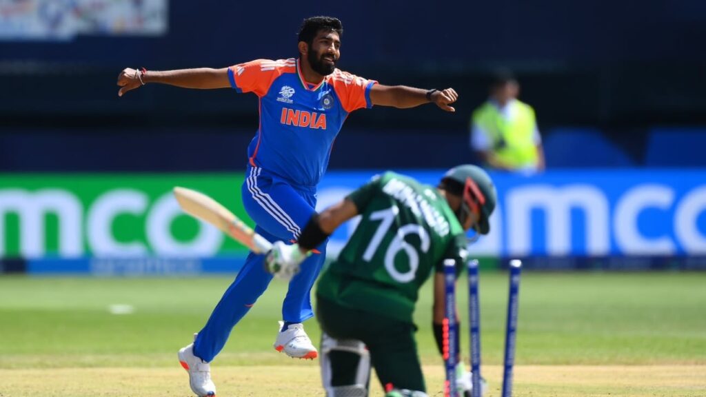JASPRIT BUMRA TAKEN WICKT