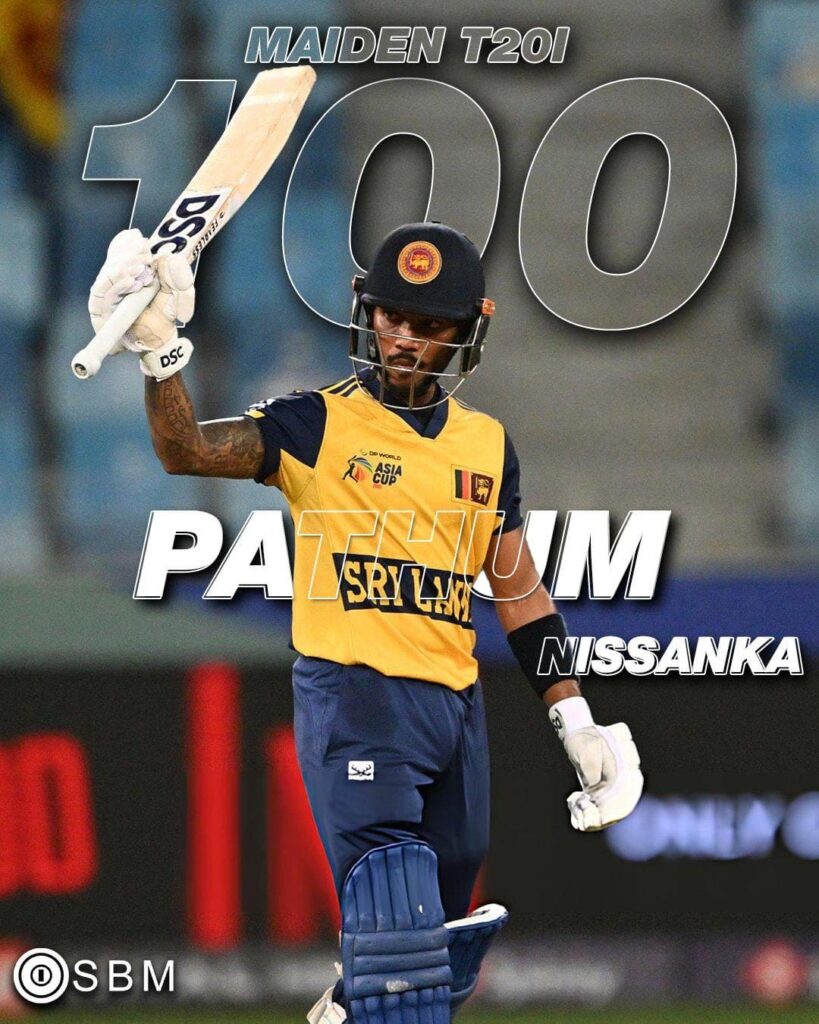 PATHUN NISHANKA CENTURY VS AUSIS