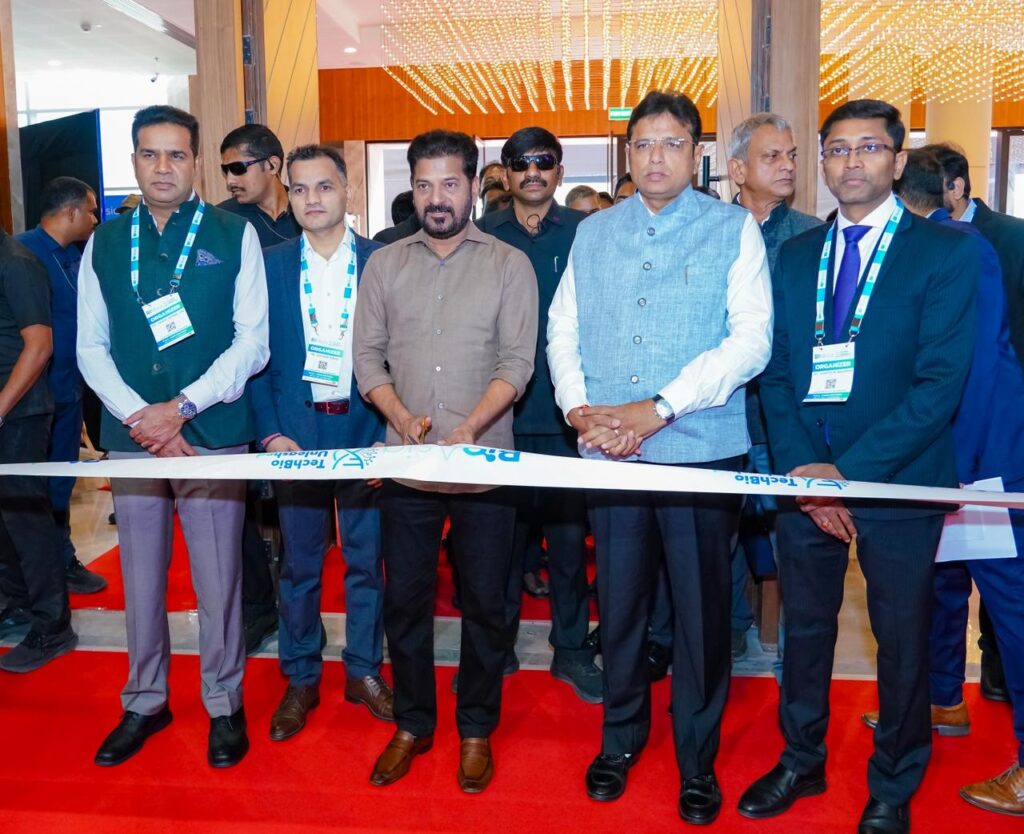 CM REVANTH REDDY STARTING BIO-ASIA MEETING IN HYDERABAD