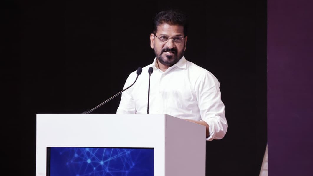 CM REVANTH REDDY SPEAKING AI SUMMIT IN NEW DELHI