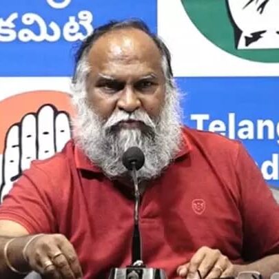 TPCC WORKING PRESIDENT JAGGA REDDY