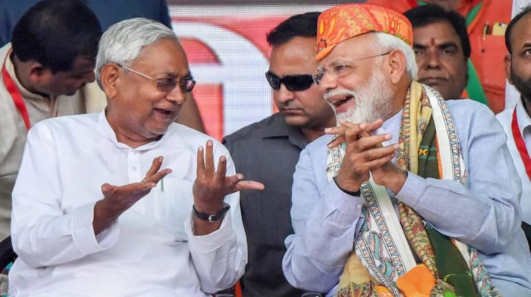 PRIME MINISTER MODI AND BIHAR CM NITISH KUMAR