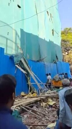 HYDERABAD 
TOLICHOWKI BUILDING COLLAPSED 