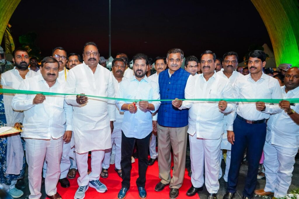 CM REVANTH REDDY OPENING ECHO HILL PARK HYDERABAD