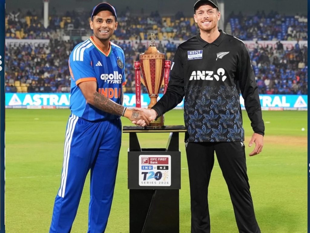 టీ-20 ఫైన‌ల్స్ కు భార‌త్-న్యూజీలాండ్ సిద్ధం