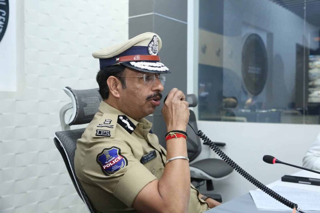 HYDERABAD CP SAJJANAR