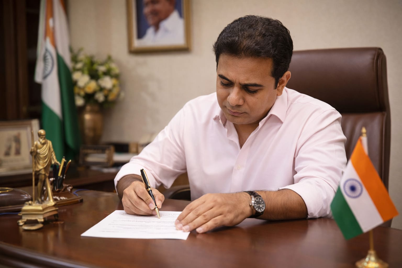 కేంద్ర మంత్రి అమీత్ షాకు కేటిఆర్ లేఖ‌