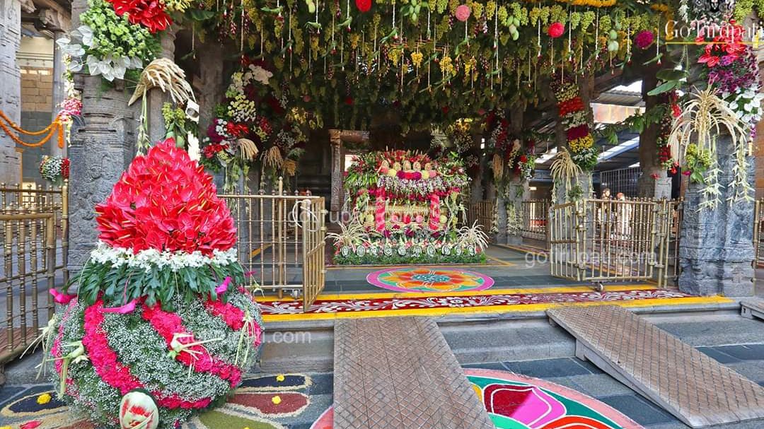TIRUMALA  BEAUTIFICATION FOR UGADI