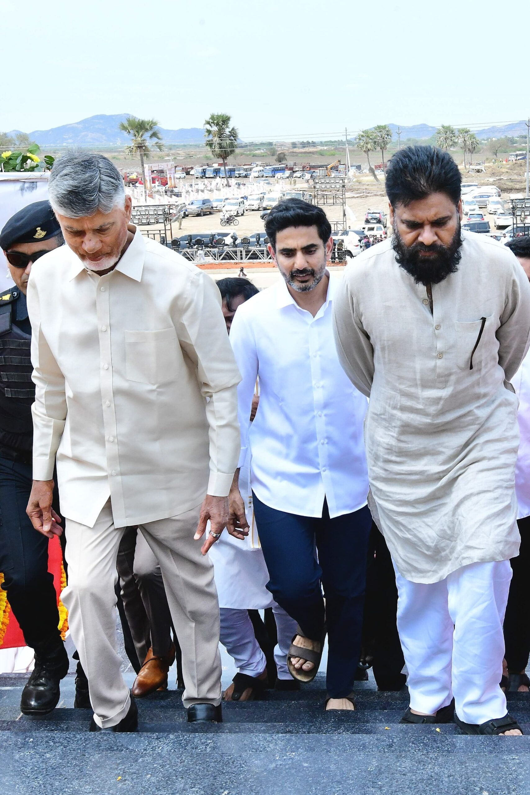 AP CM CHANDRA BABI, DY CM PAWAN KALYAN, MINISTER LOKESH