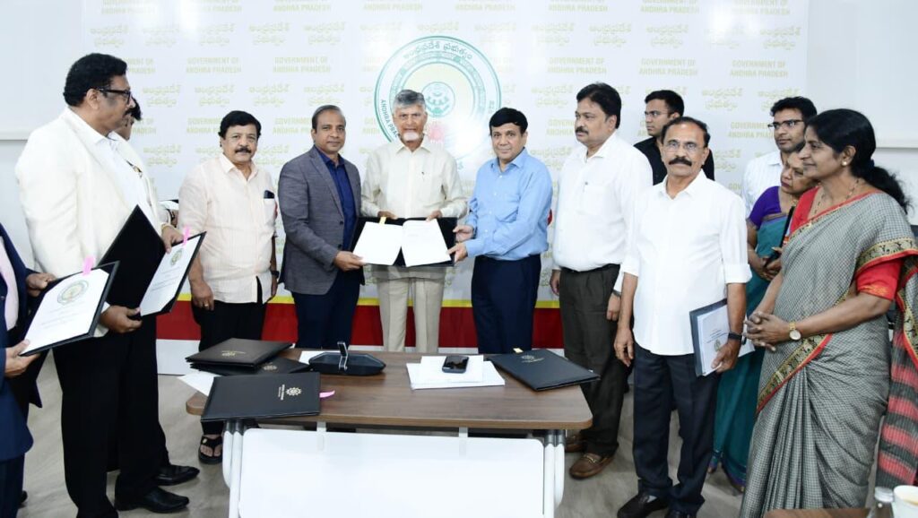 AP TOURISM DEPARTMENT MOU WITH COLINERY INSITUTE TODAY