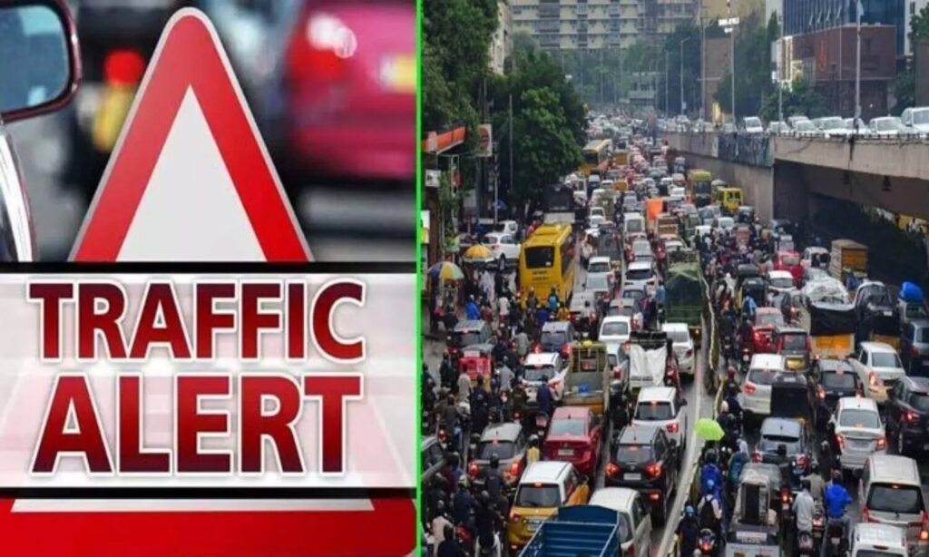 TRAFFIC DIVERSIONS FRIDAY