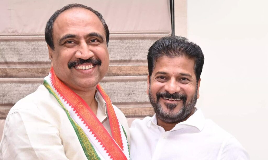 MLA SANJAY WITH CM REVANTH REDDY