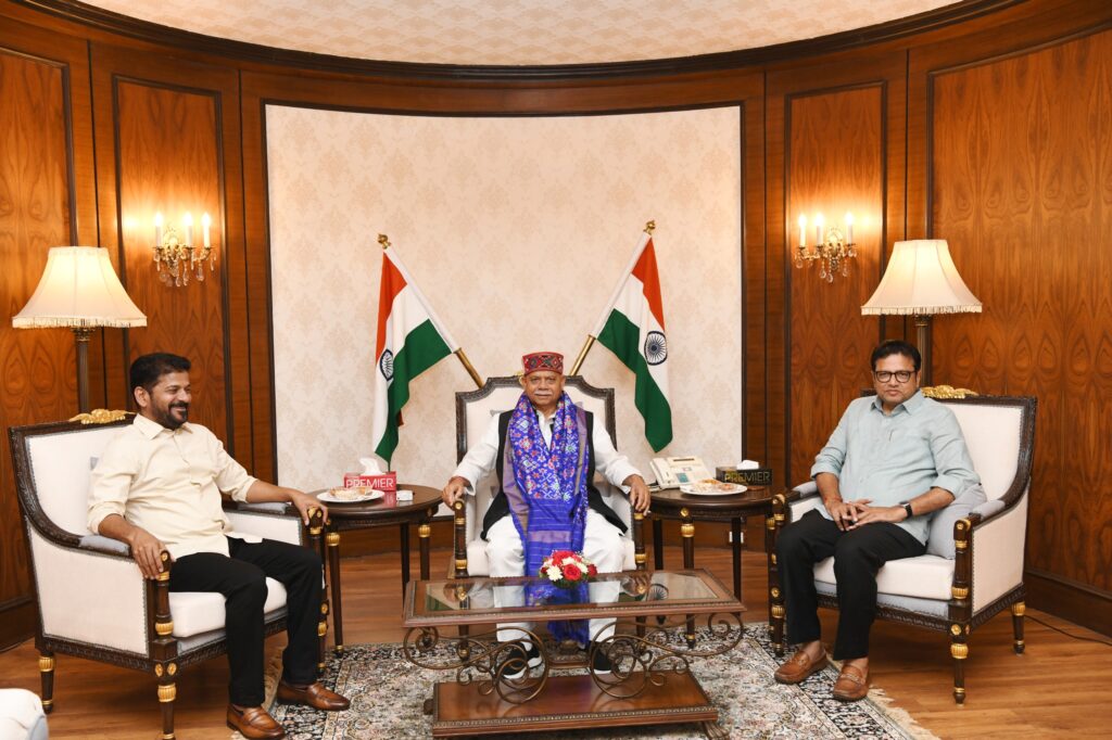 GOVERNOR SHIVPRATAP SHUKLA, CM REVANTH REDDY