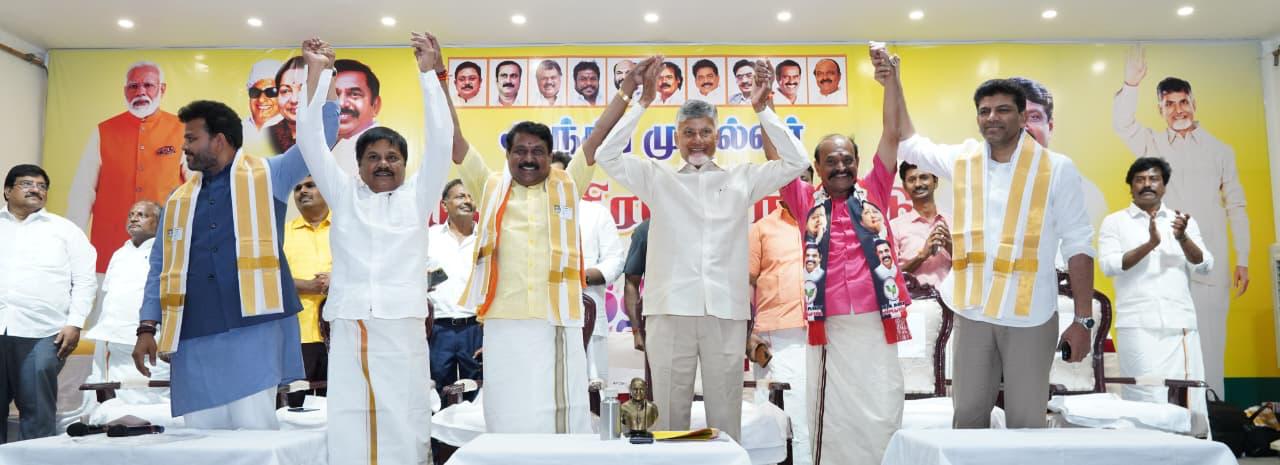 ఎన్డీఏతోనే త‌మిళ‌నాడుకు పూర్వ వైభ‌వం – ఏపీ సీఎం