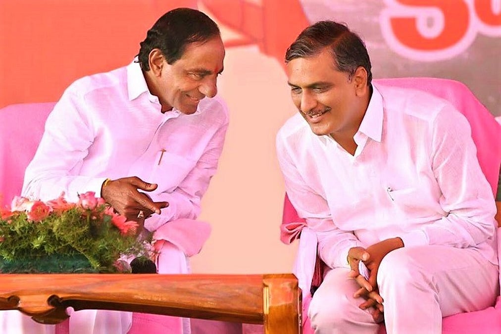 EX CM KCR, HARISH RAO
