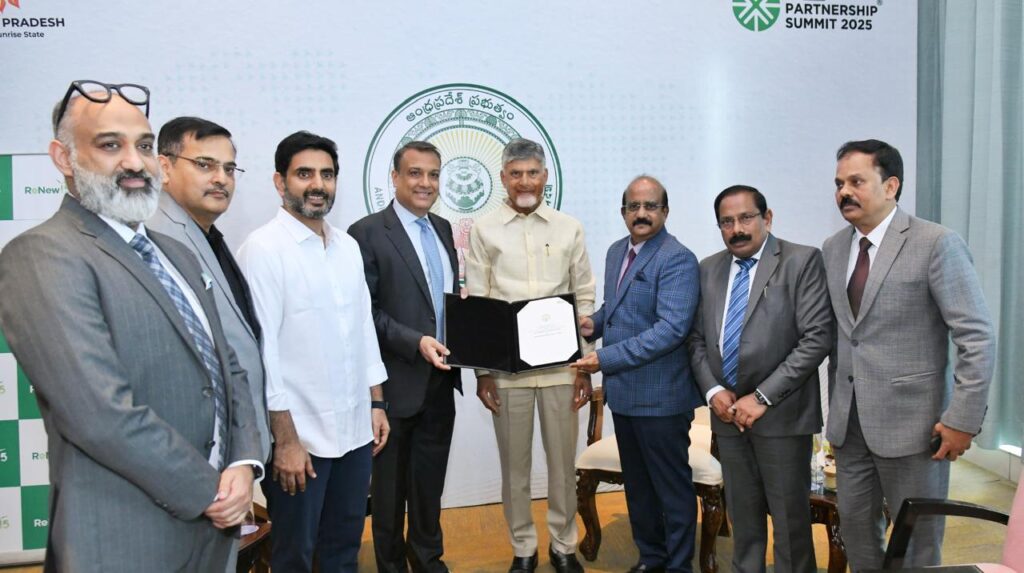 AP CM CHANDRA BAU REVIEW  WITH OFFICIALS