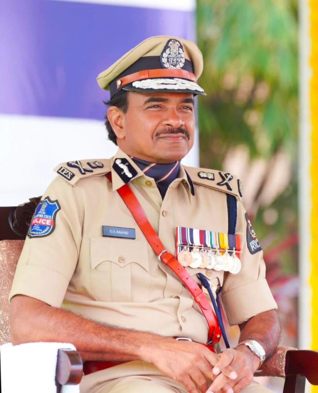 తెలంగాణ డీజీపీగా – సీవీ ఆనంద్‌…..!