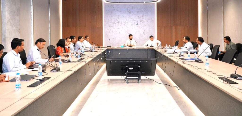 Cm Revanth Reddy Review on IT and Industry