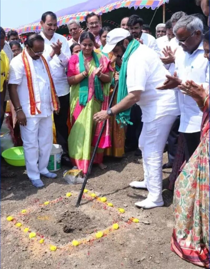 NANADA MURI BALAKRISHNA BHUMI POOJA AT AMARAVATI