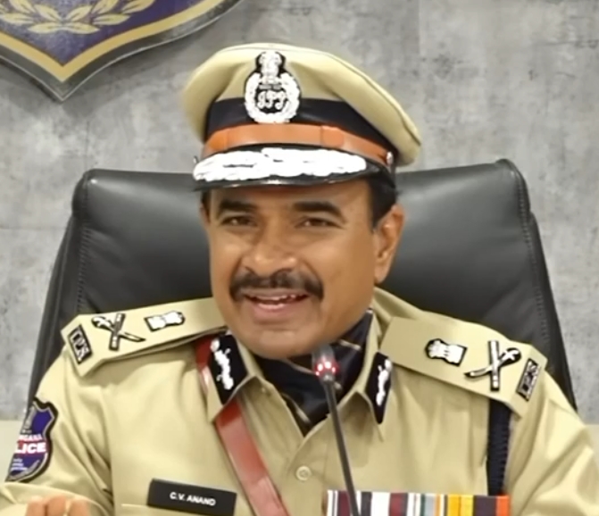 TELANGANA NEW DGP CV ANAND