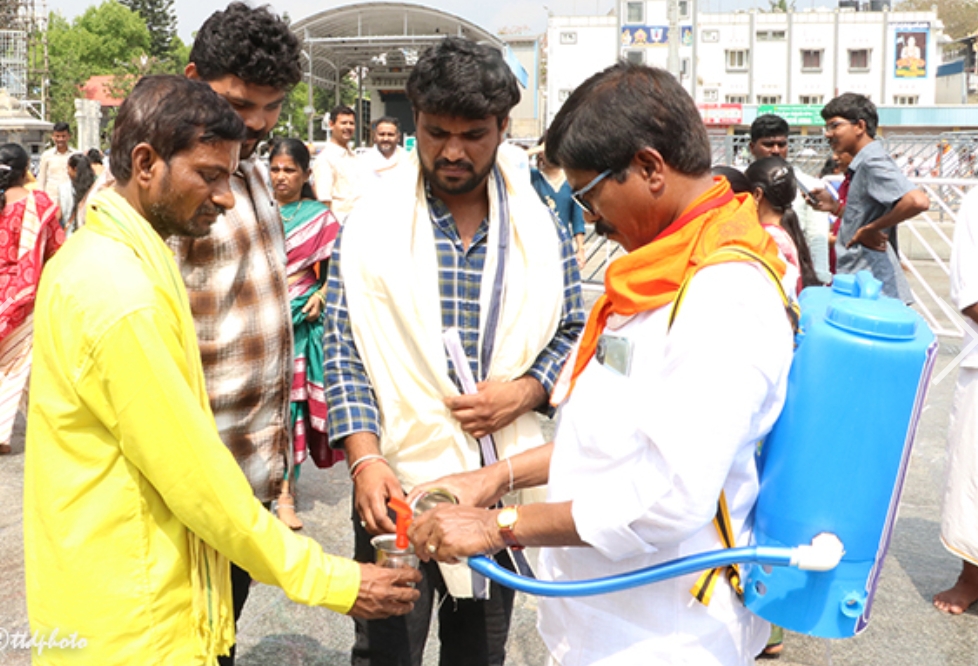 WATER SUPPLY FOR PILGRIMS