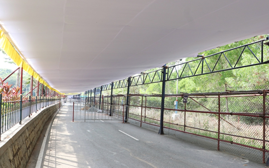 SUMMER  TENTS IN TIRUMALA PILGRIMS 