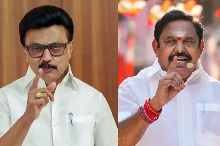 DMK, AIDMK LEADERS  STALIN, PALANISWAMY