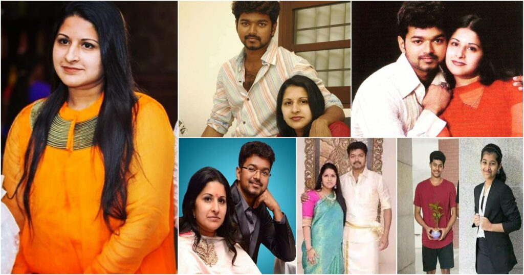 VIJAY WITH FAMILY