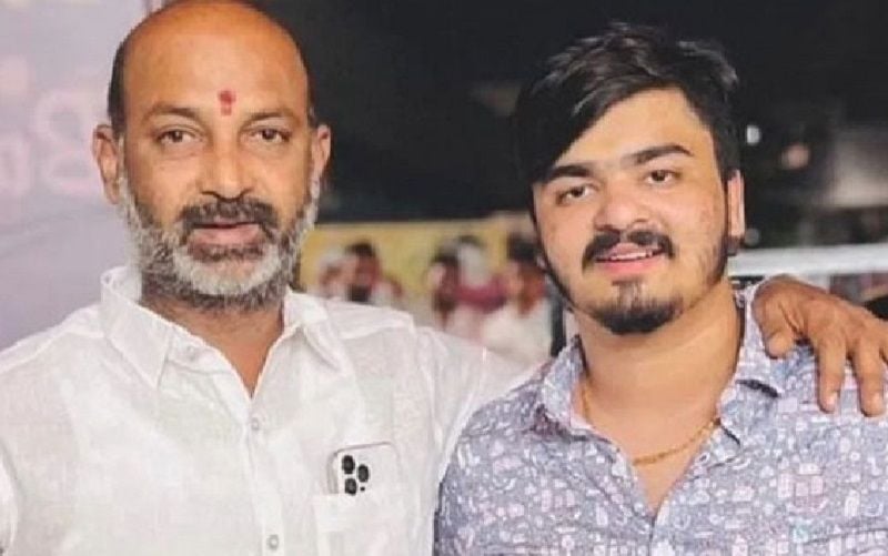 BANDI SANJAY AND HIS SON